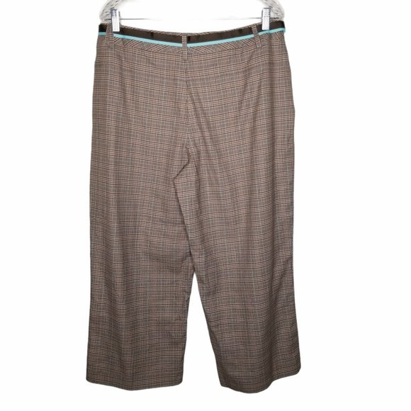 JM Sportswear by CATO Plaid Crop Pants Size 14 - Picture 3 of 5